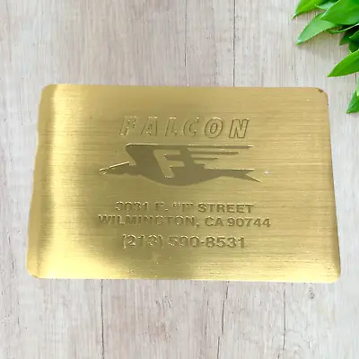 Vintage Gold Accordion Pocket Address Book Falcon California New No Writing • $9.34