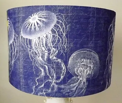 Jelly Fish Lampshade Light Shade Vintage Retro Chic Bathroom Nauticalfree Gift • £37.99