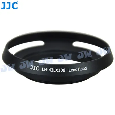 JJC Metal Lens Hood For Panasonic LUMIX DMC-LX100 & LEICA D-LUX (Typ 109) Camera • £11.51