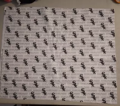 Chicago White Sox Fabric Baseball MLB 271305 • $3.49