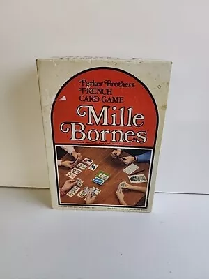 Parker Brothers French Card Game Mille Bornes 1971 Cards Still Factory Sealed • $14.77