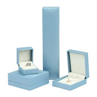 $10.69 • Buy Jewellery Box Ring Watch Necklace Bracelet Pendant Gift Box Velvet Storage Box 