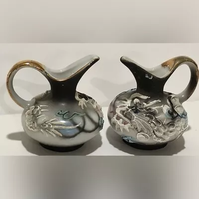 Vintage Miniature Ceramic Dragon Pitcher Collectible Japan • $30