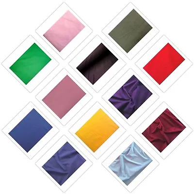 100% Cotton Upholstery Drapery Clothing Velveteen Velvet Fabric  By The Yard • $23.50