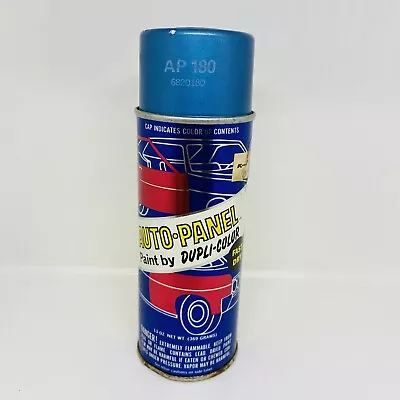 Vintage 70’s Dupli-Color Blue - AP180 Auto Panel Spray Paint Can • $44.44