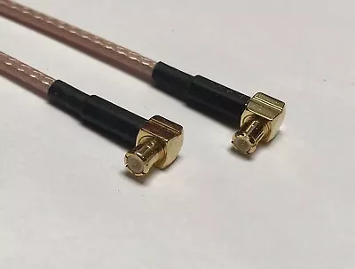 20 Inch MCX Male Angle To MCX Male Angle RG316 Coax Cable Wireless USA Quality • $8.98