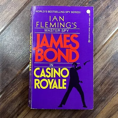 Casino Royale - James Bond - Ian Fleming - 1985 Berkley US Vintage Paperback • £5