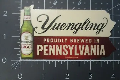 $3.99 • Buy YUENGLING BREWERY Pennsylvania State STICKER Decal Craft Beer Brewing
