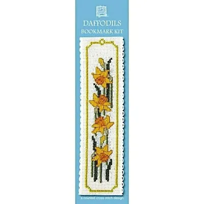 Complete Cross Stitch Bookmark Kit - Daffodils • £8.50