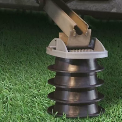 £12.95 • Buy Caravan Jack Leg Level Stackapads Feet Blocks Stabilisers Corner Steady X4