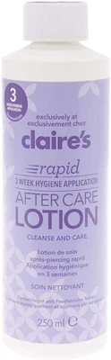 £19.54 • Buy Claire'S Rapid 3-Week Ear Piercing Aftercare Lotion Cleanser For New Piercings (