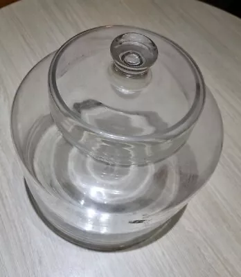 Large Glass Jar With Lid • $30