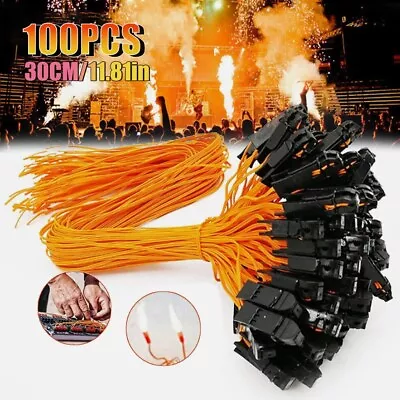 100pcs/lot 11.81in Electric Connecting Wire For Fireworks Firing System Igniter • $17.99