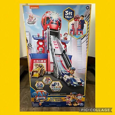 Paw Patrol The Movie Ultimate City 3ft Tall Transforming Tower Playset (NEW) • $75