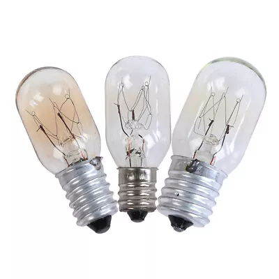 15w Refrigerator Bulb Microwave Light E12/E14/E17 Toaster/Steam Bulb Light 23HQ • $1.22