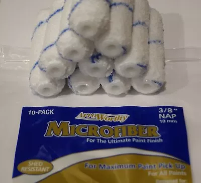 ArroWorthy Microfiber Mini Roller Cover 4  X 3/8  Nap 10-Pack • $13.99