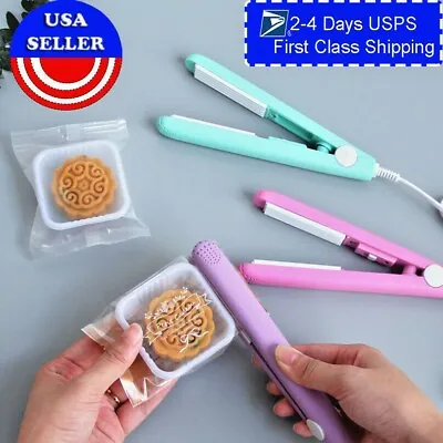 US Portable Household Electric Mini Sealer Heat Sealing Machine Plastic Poly Bag • $9.99