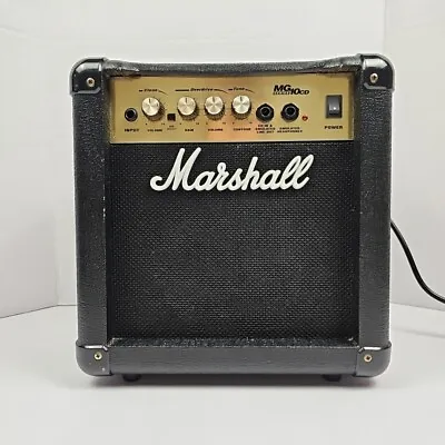 Marshall MG10CD Series Guitar Amplifier 40Watt Black Gold • $57.89