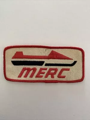 Vintage Snowmobile Patch MERC Advertising Embroidered • $29.99