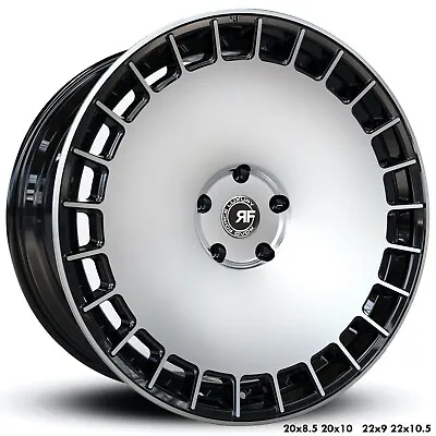 22” Rf30 Black Machine Concave Wheels For Mercedes W222 S550 S560 S63 22x9 /10.5 • $1649