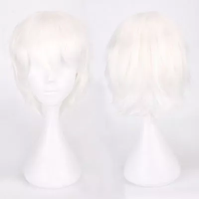 £14.74 • Buy 100% Cool Cosplay Wig Short Straight Men Boy Cartoon Anime Party Hair Full Wigs