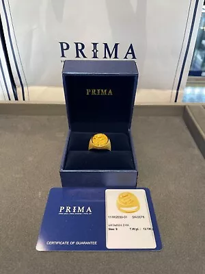 24k Ring For Men PRIMA Gold (High Quality Solid Gold 99.9) • $2500