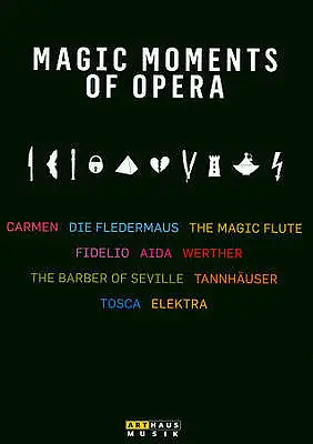 Magic Moments Of Opera (DVD 2011 11-Disc Set) Mozart Beethoven Wagner Strauss • $45