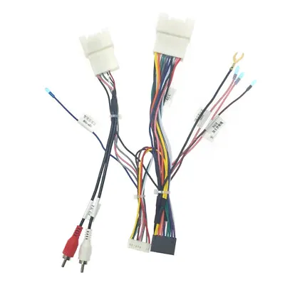 Stereo Radio Wiring Harness 16 Pin W/Canbus Box For Mitsubishi Outlander Pajero • $31.36