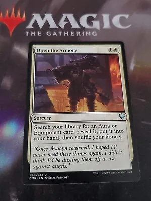 Mtg. Open The Armory. Commander Legends. Nm • $1.99