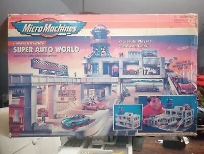 Vintage Micro Machines Super Auto World + Cars From The 90s • $125