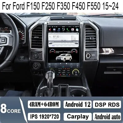 13  Android Navigation Car GPS Stereo Radio For Ford F150 F250 F350 F450 F550 • $880