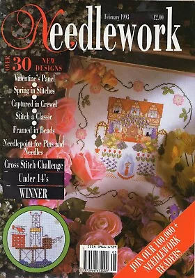 Needlework Magazine February 1993 No Supplement • £3.50
