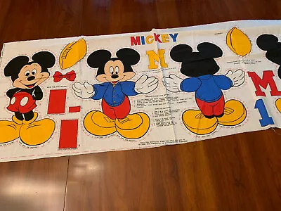 Walt Disney Mickey Mouse Peter Pan Fabrics Pattern To Sew And Stuff • $25