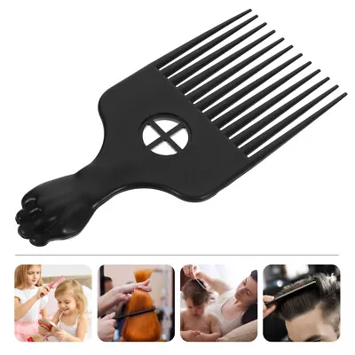 Retro Wooden Afro Pick Comb For Thick Curly Hair-PQ • $9.46