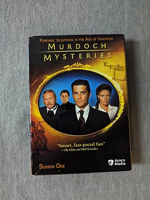 Murdoch Mysteries: Season One Box Set (DVD 2008)【US SHIP】 • $4.19