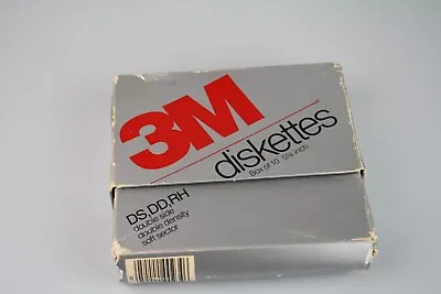 Floppy Disk  8pk 3M DS DD RH Double Sided Density Diskettes 5 1/4  • $19