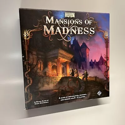 Mansions Of Madness BoardGame 1st Edition Arkham Horror Hand Painted Ships Now • $105