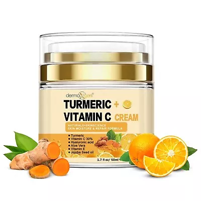 30% Vitamin C + Turmeric Anti-Aging Glow Boosting Moisturizing Repairing Cream • $15.95