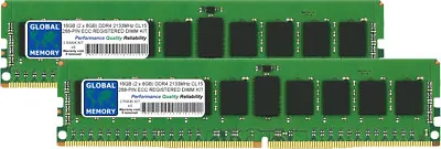 16GB (2 X 8GB) DDR4 2666MHz PC4-21300 ECC REGISTERED IMAC PRO MEMORY RAM KIT • £56