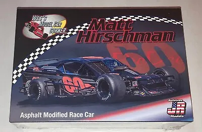 Asphalt Modified Stock Car Matt Hirschman 60 Pee Dee Black 1:25 Model Car Kit • $39.95