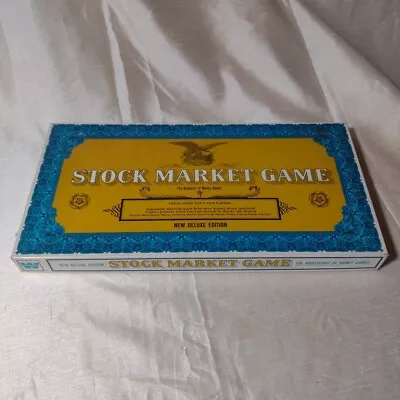 Vintage Whitman Stock Market Board Game New Deluxe Edition No. 4821 • $35.99