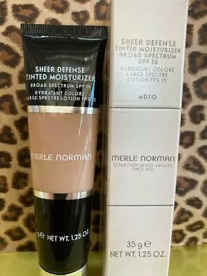 Merle Norman Sheer Defense Tinted Moisturizer...SPF 15...SHADE MD70 • $42