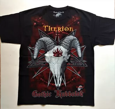 THERION T-Shirt RARE Embroidered Logo Tristania Sirenia Epica Nightwish Xandria • $31.99