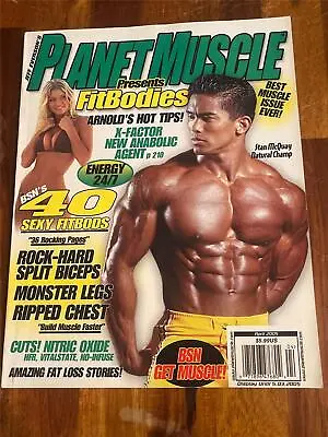 PLANET MUSCLE Bodybuilding Fitness Magazine STAN MCQUAY & KIMMIE ANDERSON 4-05 • $15