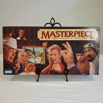Masterpiece Classic Art Auction Board Game 1996 Parker Brothers Complete • $39.99