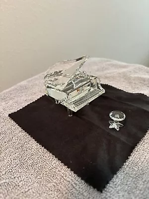 SWAROVSKI Figurine Piano Grand With Stool 174506 • $165