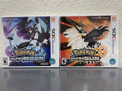 $86.99 • Buy Nintendo 3DS Pokemon Ultra Sun & Ultra Moon BUNDLE - Brand New!