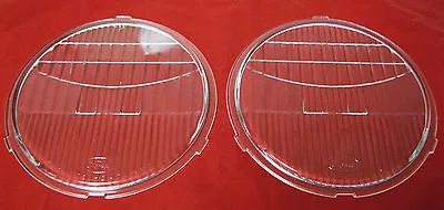 1928 To 1931 Ford Car Truck Model A Glass Headlight Lenses PAIR With LOGO Lens • $85.95