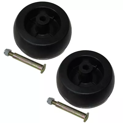 03471700 Heavy Duty 2 Deck Wheels W/ Nuts Bolts For Murray Lawn & Garden Mowers • $22.77