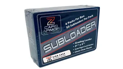 Zion Case Subloader Semi Rigid Card Holder Case 2000 Ct- Great Quality • $104.99